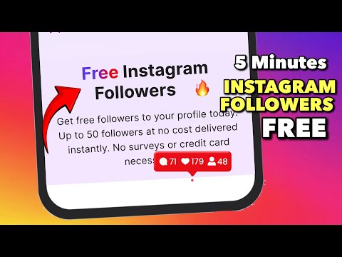 5 Minutes | Instagram Followers [ UNLIMITED] How To Increase Followers on Instagram 2024