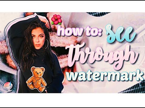 SEE-THROUGH WATERMARK | VIDEO STAR
