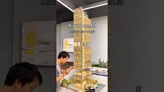 Architectural model of high-end office building in Oman. We are from China#architecturemodel #art