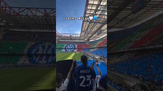 Inter Milan fans singing in San Siro💙🤍 #intermilan #sansiro #uefa #football
