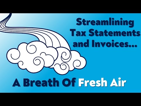 Streamlining Tax Statements and Invoices: A Breath of Fresh Air