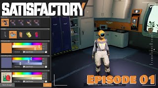 Episode 01: Explore, Exploit, & Hear Our Song - Satisfactory 1.0 - Lets Play