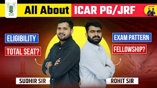 ICAR JRF/PG 2025 | Everything You Need to Know! 🔥