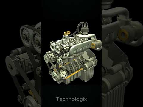 16-Valve Inline-4 Engine Explained | How Modern Car Engines Work