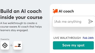 How to build an AI coach inside your course