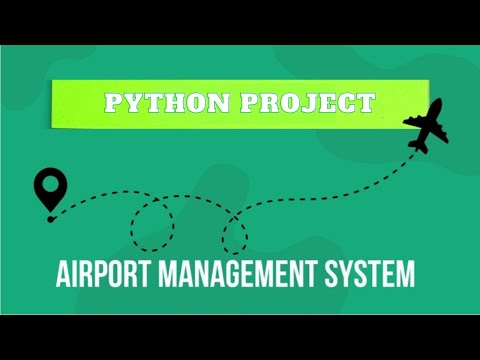 Airport Management System-Python Console (Beginners)