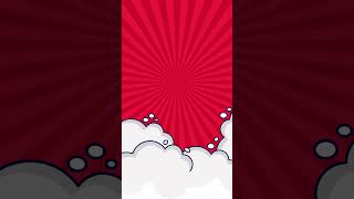 Comic background design with cloud #vnwhy #flatdesign #beforeafter #affinitydesigner