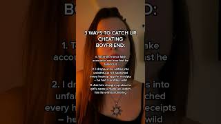 number 2 is INSANE, never trust his excuses again #cheaterexposed #girlstalk #trustissues