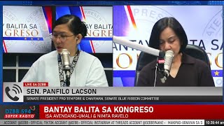 Sen. PING LACSON on Imee's 'Pork,' Cabral Files, and Alleged Recantation: Interview on DZBB
