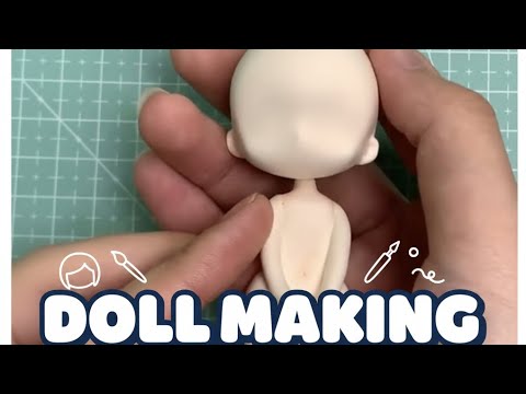 Handmade Clay Doll Body Tutorial | Easy Step by Step Guide for Beginners