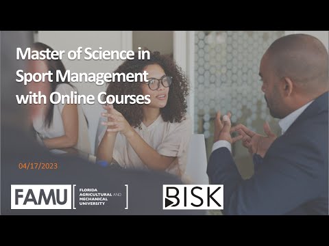 FAMU Master of Science in Sport Management with Online Courses Info Session