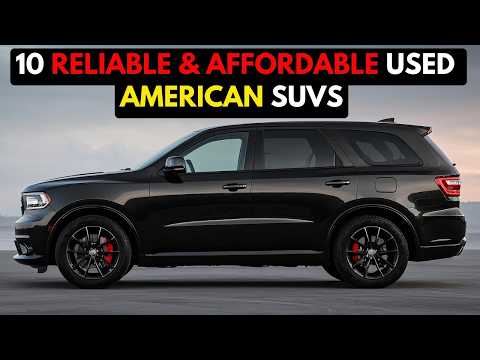 10 Used SUVs from USA That Are Reliable & Surprisingly Affordable