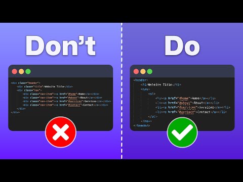 Stop Using div Everywhere! Use These HTML Tags Instead