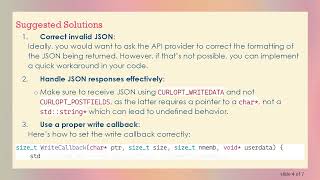 How to Parse Libcurl JSON Response with Nlohmann or RapidJSON in C+ +