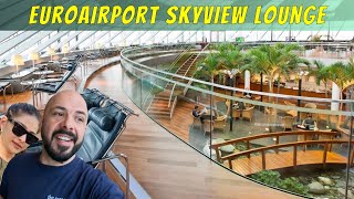 Basel EuroAirport Skyview Lounge Review. FREE with Priority Pass but is is Worth your Money?