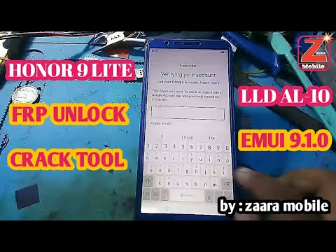 Honor 9n/9 lite frp unlock by MRT crack 2020.