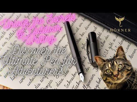 Unlock the Secrets of Outdoor Writing: Discover the Ultimate Pen for Adventurers!