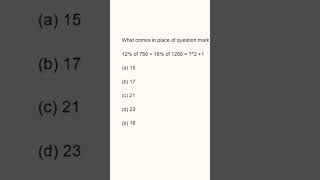 Comment your answer #aptitude #prelims #quantstudy #sbipo