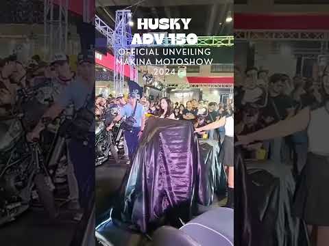 HUSKY ADV 150 UNVEILED at MAKINA MOTOSHOW 2024 #shorts #sym #ADV150 #HUSKYADV