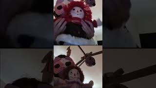 Andy's a little confused but he gets the gist of it #raggedyandy #raggedyann #vintagetoys