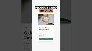 Live Coding ASMR: Building a Responsive Perfume Product Card 🌸 Tailwind CSS & HTML Tutorial #ASMR