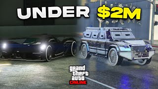 Top 10 BEST Vehicles To Buy Under $2M in GTA Online!