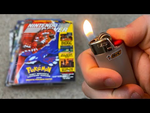 Burning My Nintendo Power Collection