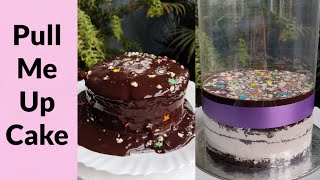 Pull Me Up Cake || Trending Pull Up Cake || Cake for Beginners ~ Moumita's Happy Cooking Lab