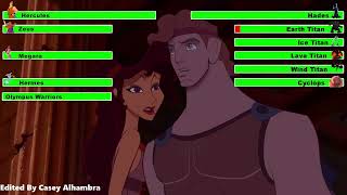 Hercules (1997) Final Battle with healthbars 1/2