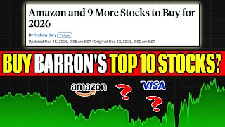 Should You Buy Barron's Top 10 Value Stock For 2026?
