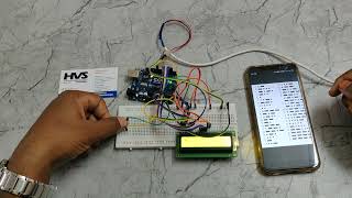 HVS-4303.Morse Code Implementation using Arduino UNO #arduinoproject #lcddisplay #morsecode