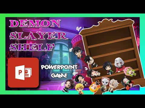 Demon Slayer Shelf Powerpoint Game