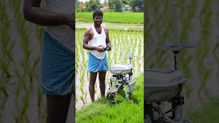 "Modern Robot Farming in India 🌾 | Farmer Using Smart Rice Planting Robot | 4K Ultra HD"#farming