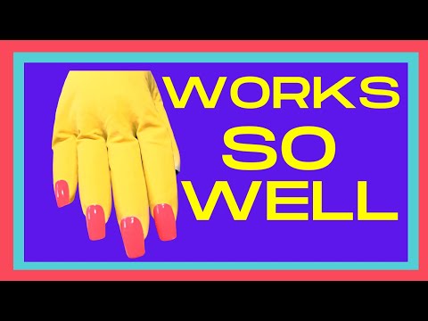 How to make a Cheap DIY Nail Practice Hand with Removable Tips| Self Taught /Beginner Nail Tech