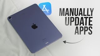 How to Manually Update App on iPad (tutorial)