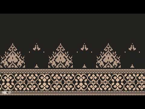 ORNAMENT BATIK PATTERN TRADITIONAL BACKGROUND LOOPING || loop N loop
