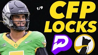 PRIZEPICKS CFB PLAYOFFS FRIDAY 1/9/26 - FREE PICKS!!!  (4-1 RUN!!!) - BEST PLAYER PROPS - CFP TODAY