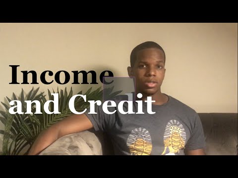How does income affect your credit score?