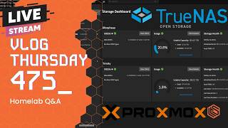 VLOG Thursday 475: Proxmox, Containers, Virtualization,  and Homelab Q&A