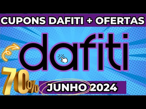 Cupom DAFITI JUNHO 2024 - Cupom De Desconto Dafiti Primeira Compra - Cupom Dafiti Válido