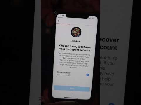 Recover Your Instagram ID   #insta #recover #instagram #shorts #tech #techtips #tipsandtricks