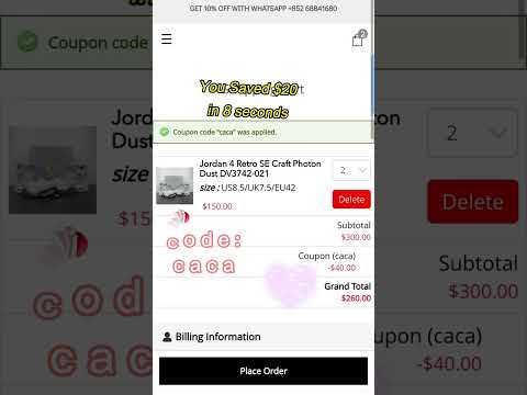Smartkick shoes $20 off promo code caca #promocodes #coupon #discountcodes #airjordan #nike #yeezy
