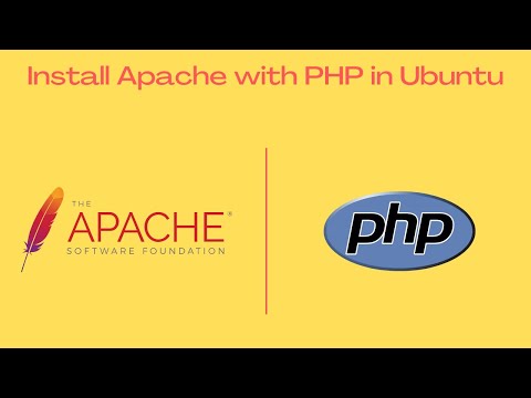 How to install apache with php in linux ubuntu 20.04, First video of WebDev Cloud