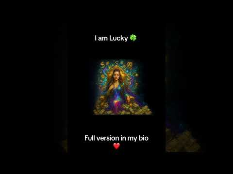 ✨ I Am Lucky ✨ #IAmLucky #LuckAffirmations #manifestationmusic