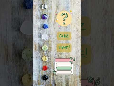 CRYSTALS QUIZ - GUESS THE NAME GAME (#shorts )