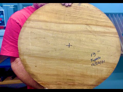 My Prettiest Piece Yet? Huge Tupelo Platter Transformation