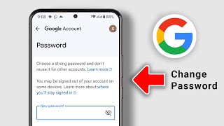 How to Update Your Google Account Password