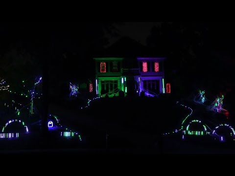 Heathens - Halloween Light Show 2024