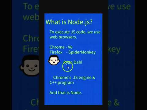 What is Node.js?(in Tamil) #javascript#nodejs#coding #code #development #tamil #it#job#java#trending