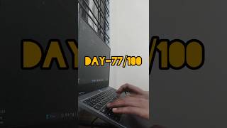 Day-77/100 #100daysofcode #coding